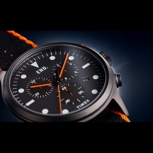 END x Timex blackout watch